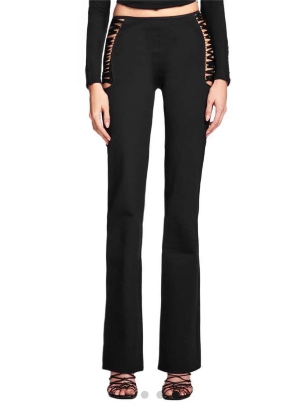 I.AM.GIA Black Flare Vera Pants